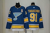 Blues 91 Vladimir Tarasenko Blue Alternate Adidas Jerseys,baseball caps,new era cap wholesale,wholesale hats